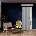 Ver imagem 5 de Porta Sanfonada de PVC 210x85cm Permatti Cinza Marmorizado