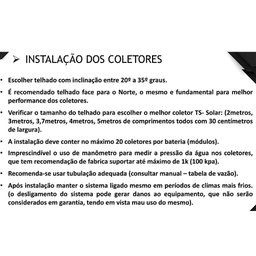 KIT AQUECEDOR PISCINA SOLAR 20 PLACAS 4 MT + VÁLV QUEBRA VÁCUO - 9