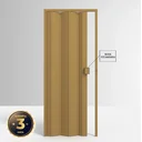 Ver imagem 3 de Porta Sanfonada de PVC 210x72cm Permatti Cerejeira Liso