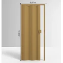 Ver imagem 4 de Porta Sanfonada de Pvc 210x97cm Permatti