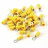 Terminal Olhal 4mm a 6mm Furo 6mm Rv5.5-6 Amarelo M6 - 200un - 4