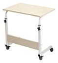 Ver imagem 1 de Mesa Mesinha Lateral de Cama Multiuso Notebook Café Ajustave:madeira
