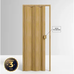 Porta Sanfonada de PVC 210x72cm Permatti - 3