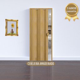 Porta Sanfonada de PVC 210x72cm Permatti - 5