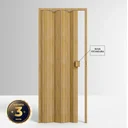Ver imagem 3 de Porta Sanfonada de PVC 210x85cm Permatti Cerejeira Madeira