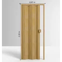 Ver imagem 4 de Porta Sanfonada de Pvc 210x97cm Permatti