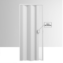 Ver imagem 3 de Porta Sanfonada de PVC 210x60cm Permatti Branco