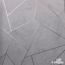 Ver imagem 1 de Papel de Parede Kantai White Swan - Geométrico Zara Fio de Prata