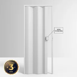 Porta Sanfonada de PVC 210x72cm Permatti - 3