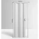 Ver imagem 4 de Porta Sanfonada de Pvc 210x72cm Permatti