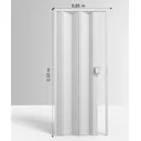 Ver imagem 4 de Porta Sanfonada de PVC 210x85cm Permatti Branco