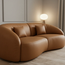 Ver imagem 7 de Sofá Sala Nuvem 190 Cm Conforto Premium Decorativo Orgânico:courino Sintético Marrom