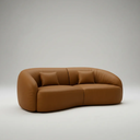 Ver imagem 6 de Sofá Sala Nuvem 190 Cm Conforto Premium Decorativo Orgânico:courino Sintético Marrom