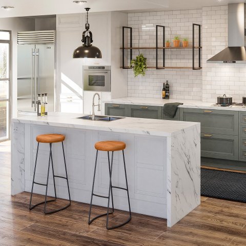 Kit Banqueta para Área de Lazer ou Churrasqueira Madeira Maciça Peroba Aurora