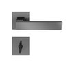 Fechadura Beethoven Grafite Polido Banheiro - 1