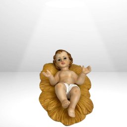Presépio Luxo 11 Peças 30cm em Resina Rico em Detalhes - 4