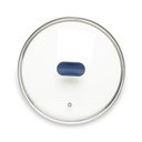 Ver imagem 1 de Tampa de Vidro Ichef Polishop - Shark Series - 28cm - Azul | Azul 28 Cm