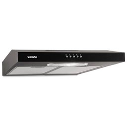 Depurador Slim Suggar Dps161pt 60cm 3 Velocidades Preto 110v - 1