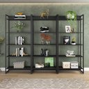 Ver imagem 1 de Kit 3 Estantes para Livros Industrial 5 Prateleiras 187cmx240cm Porto