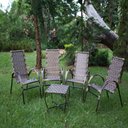 Ver imagem 4 de Jogo de Área Com 04 Cadeira Vênus E Mesa Trama Original