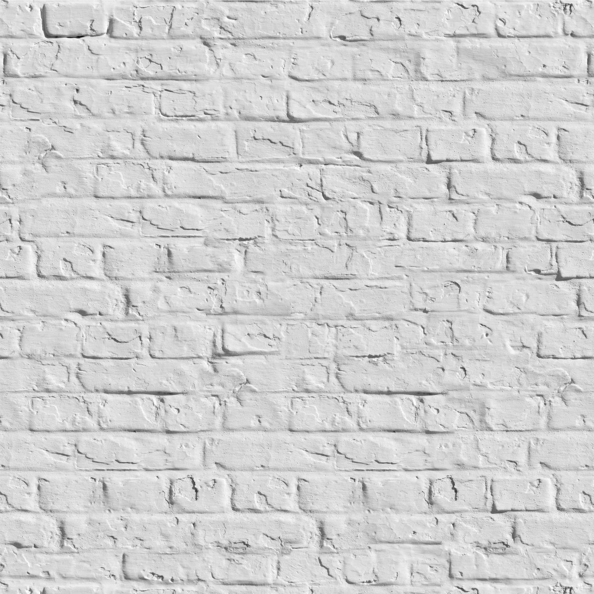 Papel de Parede Adesivo Tijolo Decorativo Branco Gesso 10m - 3