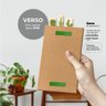 Tipos de Cactos - Quadros Modulares ou Placas Modulares Decorativas com 6 Peças - 3