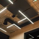 Ver imagem 3 de Lustre Pendente Taschibra Vetor Linear Led 20w Bivolt Branca 4000k Neutro