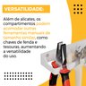 Suporte Universal Multiuso: Organizador Prático para Alicates e Ferramentas-branco - 5