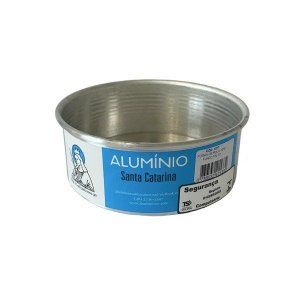 Forma de Bolo 14x8 Fundo Falso Alumínio Aluminio Santa Catarina