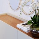 Ver imagem 7 de Buffet 3 Portas Detalhe Ripado Jurerê - Off White Matte / Freijó