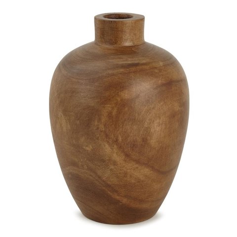 Vaso Bojudo em Madeira 32cm Mart