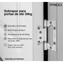 Ver imagem 5 de Kit 15 Dobradiças Sobrepor Inox Escovado 4" Rolamento -pado