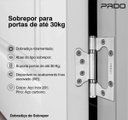 Ver imagem 5 de Kit 15 Dobradiças Sobrepor Inox Escovado 4" Rolamento -pado