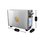 Ver imagem 3 de Sauna a Vapor Elétrica 9kw Bif 220v C/comando Dig Impercap