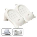 Ver imagem 1 de Saboneteira Gatinho Kit 2 Uni Porta Sabonete Gato Banheiro Lavabo Bancada Mesa Pia Box Divertido Dec
