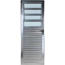 Ver imagem 1 de Porta de Aluminio Basculante Esquerda Linha Premium:2,10 X 0,70/brilhante