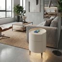 Ver imagem 3 de Mesa de Cabeceira Multifuncional Smart Ilusion: Carregador por Indução, LED Automático e Soft Close
