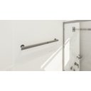 Ver imagem 3 de Porta Toalha Toalheiro de Rosto Banheiro 40cm em Aço Inox Polido Brilhante Linha Larissa Stainless