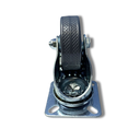 Ver imagem 7 de Rodízio Rodinha Giratório Placa Base Aço Roda Pp Cinza Diâmetro 50mm 2" C/ Trava Freio