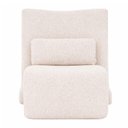 Ver imagem 5 de Poltrona Fluxo Bouclé Off White - Sallar Home