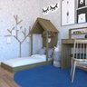 Conjunto Infantil com Cama e Escrivaninha  - 10