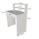 Ver imagem 3 de Conjunto Infantil com Cama e Escrivaninha Branco