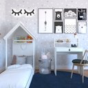Ver imagem 1 de Conjunto Infantil com Cama e Escrivaninha