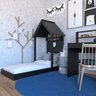 Conjunto Infantil com Cama e Escrivaninha  - 10