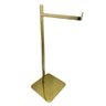 Kit Banheiro Inox Dourado Lixeira 5l e Papeleira Dourada Fineza - 5