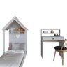 Conjunto Infantil com Cama e Escrivaninha  - 2