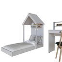 Ver imagem 6 de Conjunto Infantil com Cama e Escrivaninha Cinza/Cristal