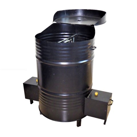 Churrasqueira Braseiro Alta e Suporte Costelão 90x57x57cm Ouro Minas