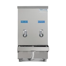 Bebedouro Purificador Industrial Blue Bancada 2 Torneiras Natural e Gelada 20l Pib20l127vn-2t Inox - 1