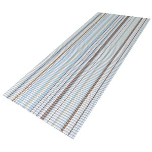 Tapete Passadeira Cozinha Antiderrapante 2m X45cm Estamp.02